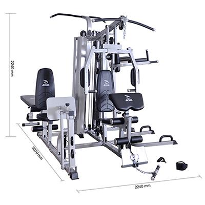 Tour de musculation multi-gym double pec-decks JX-1600